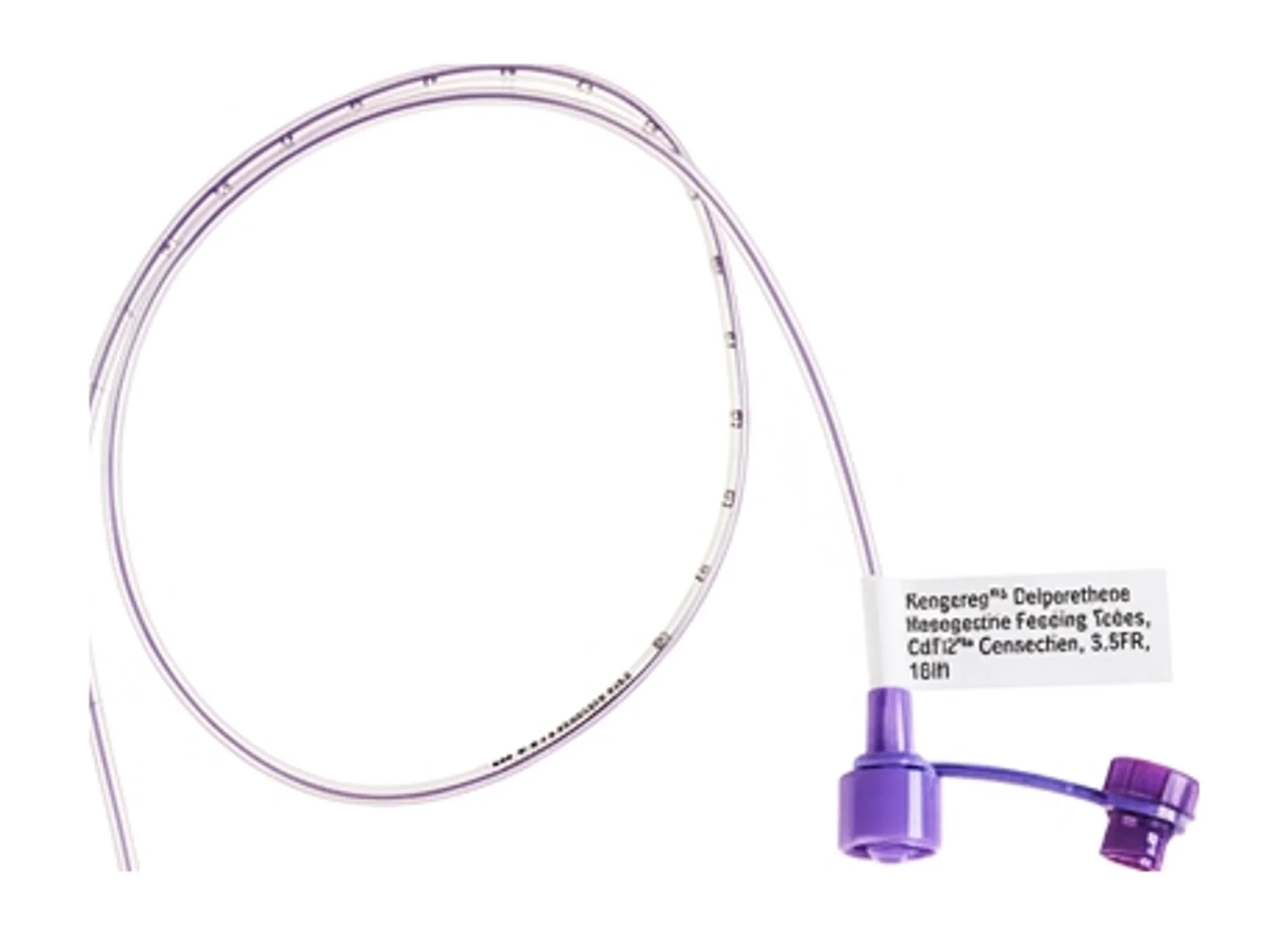 Kangaroo™ Polyurethane Nasogastric Feeding Tubes, ENFit™ Connection, 3.5FR, 12IN