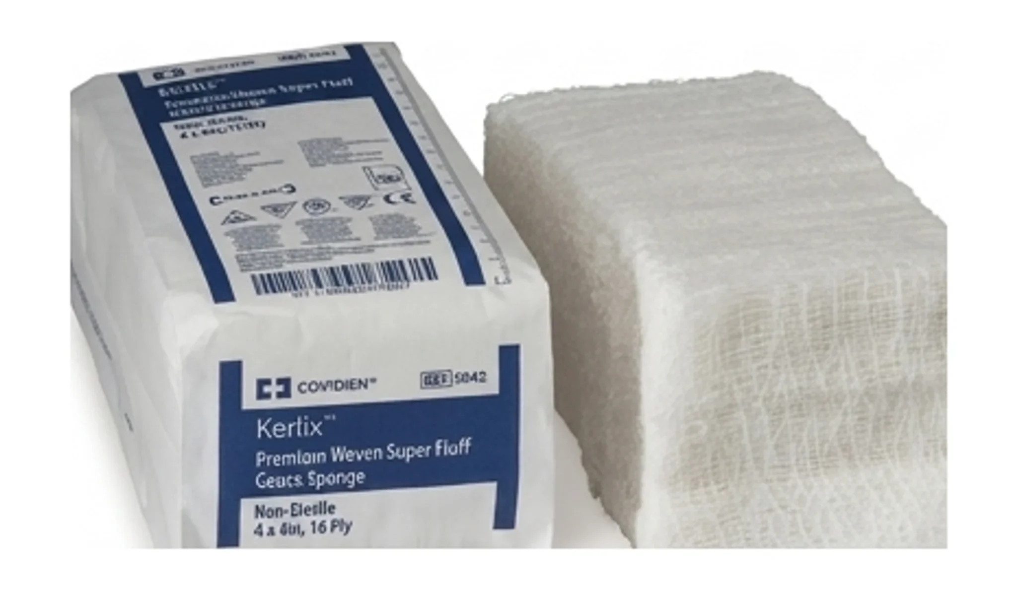 Kerlix™ Premium Woven Super Fluff Gauze Sponge, Non-Sterile, 4 x 4IN, 16 Ply