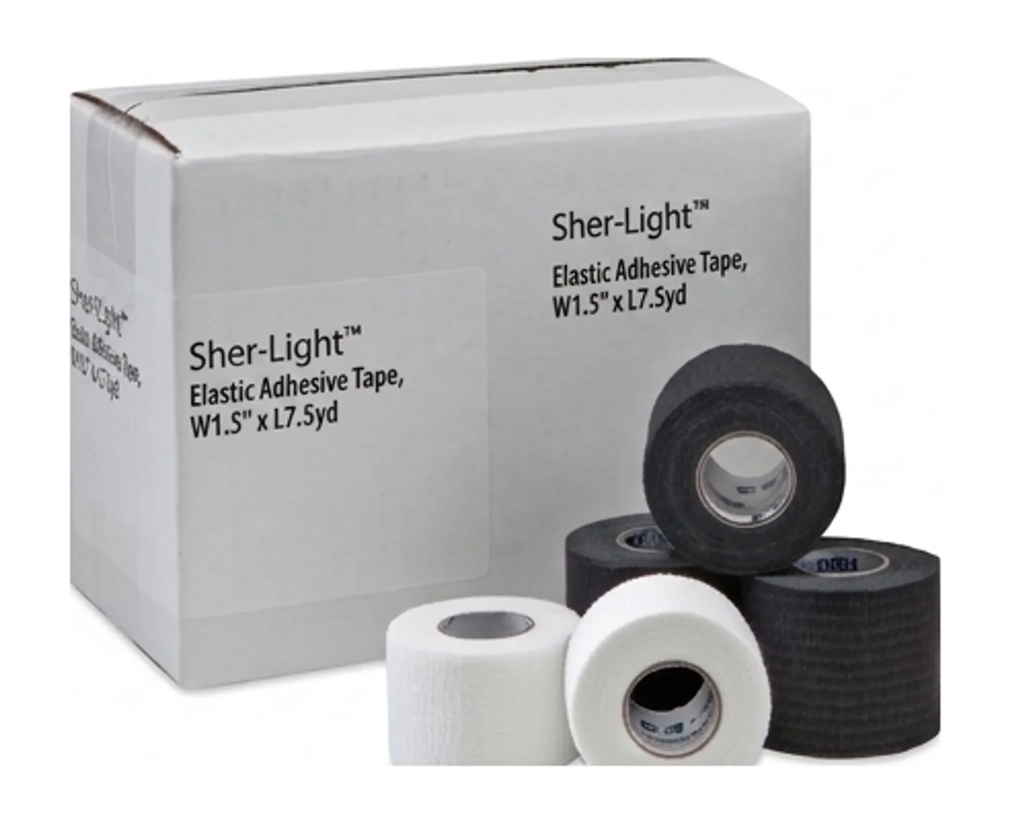 Sher-Light™ Elastic Adhesive Tape, W1.5" x L7.5yd