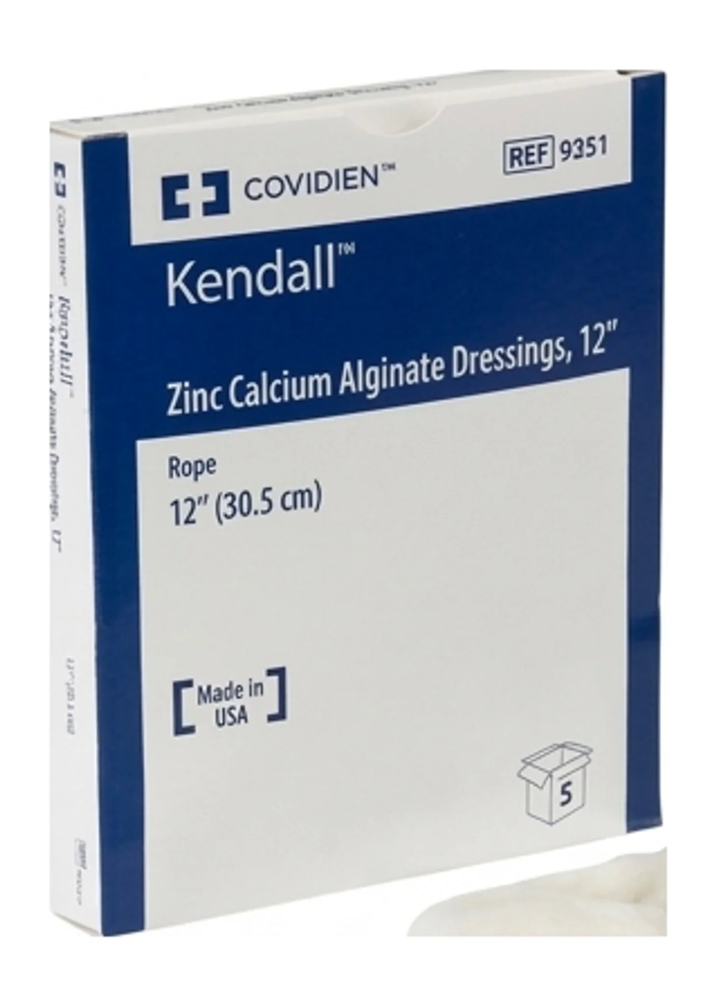 Kendall™ Zinc Calcium Alginate Dressings, 12"