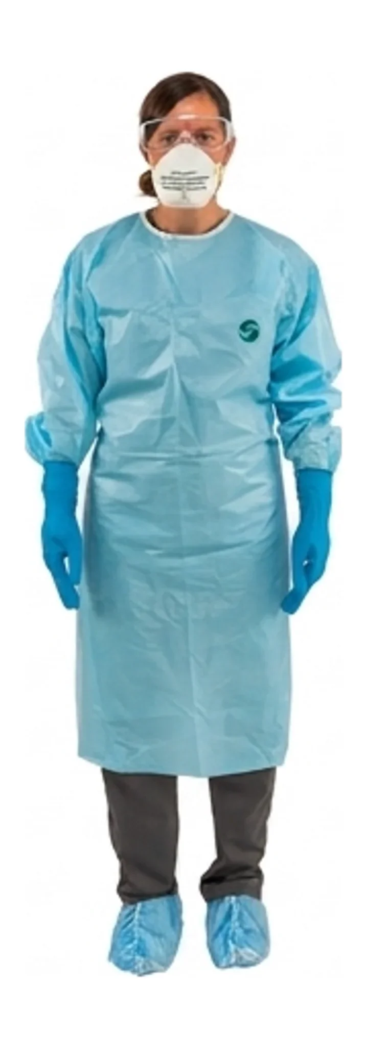 ChemoBloc™ Poly-Coated Chemotherapy Gowns - Maximum Protection, XL