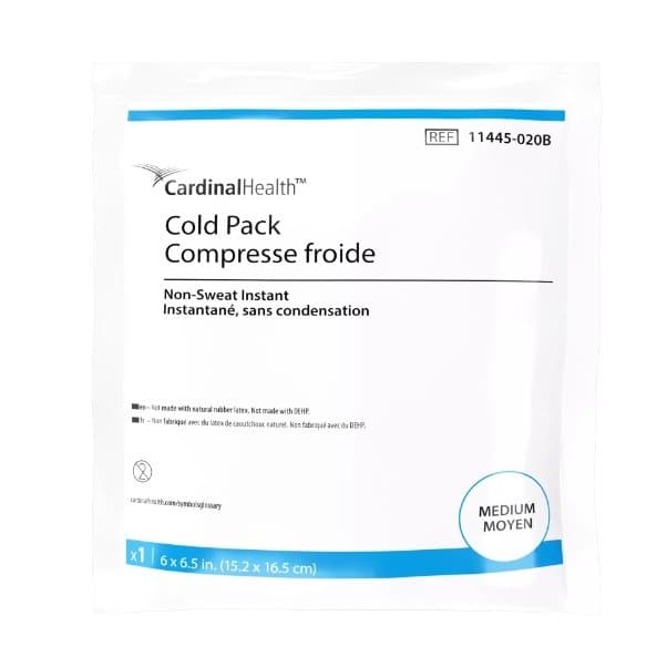 Non Sweat Instant Cold Pack, Medium, 6 x 6.5IN