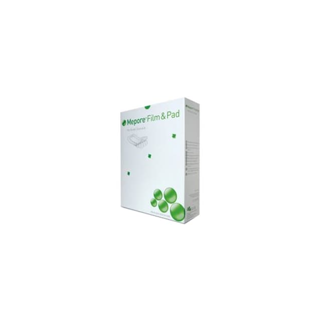 Mepore® Film & Pad Dressing, Transparent, W9cm x L35cm, W4.5cm x L30cm Pad