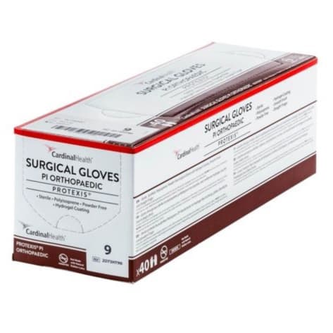 Protexis® PI Orthopaedic Surgical Glove, Size 7.0, Length 12.0", Brown