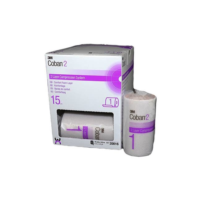 Coban™ Compression System for Lymphedema, Size 1, 15cm x 3.5m, Latex-Free