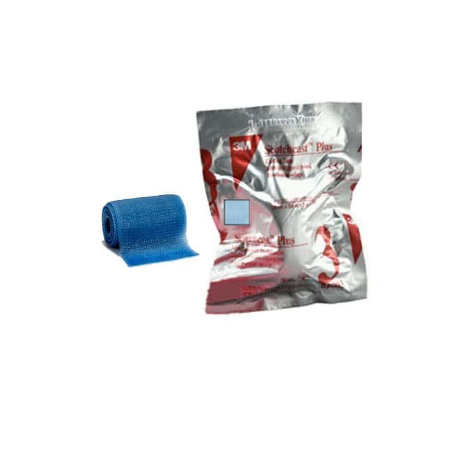 Scotchcast™ Plus Casting Tape, L3.6m x W5cm, Light Blue