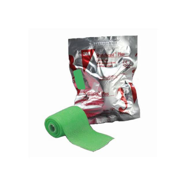 Scotchcast™ Plus Casting Tape, L3.6m x W7.6cm, Green