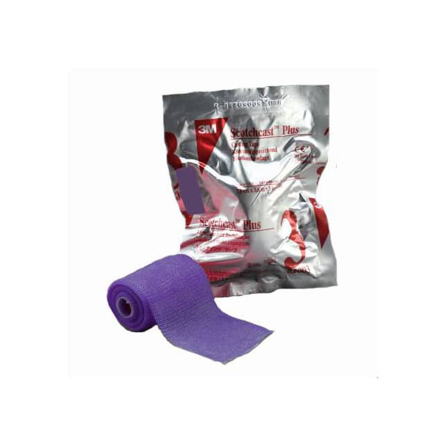 Scotchcast™ Plus Casting Tape, L3.6m x W10.1cm, Purple