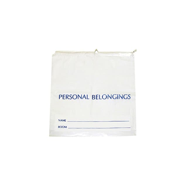Personal Belongings Bag, W20" x L20" x H4" White