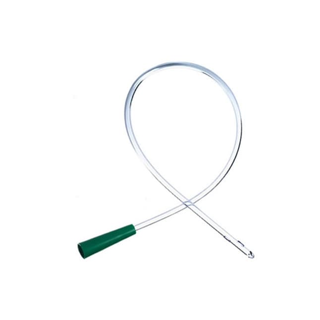 Urethral Catheter, Plastic, L16", OD 18Fr, Clear