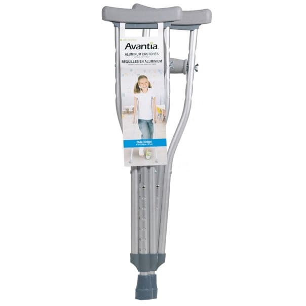 Avantia® Aluminum Crutches, Child 48"-52"