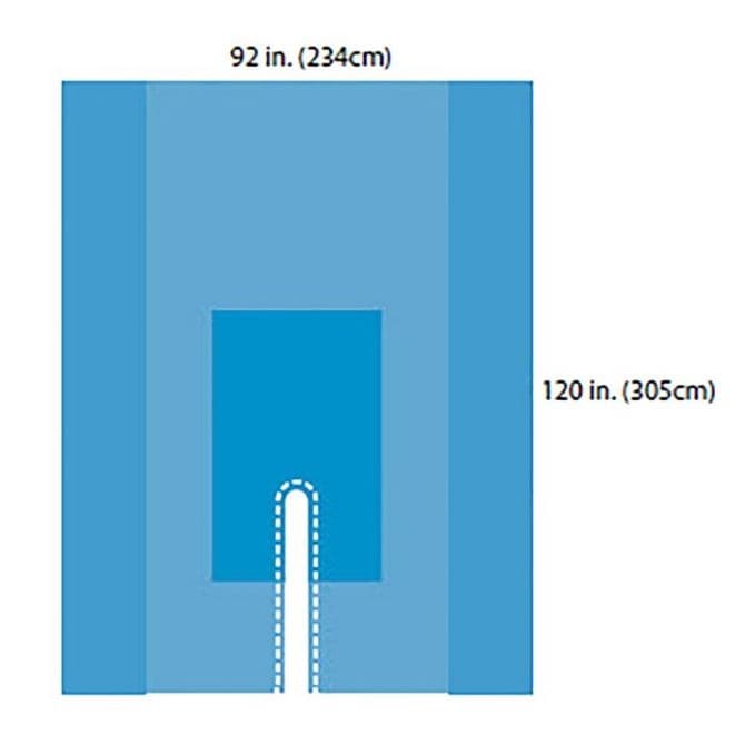 Split Sheet Drape, A29445