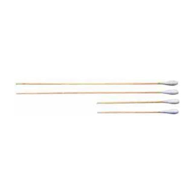 Cotton Tip Applicator, Wood Shaft, 6"