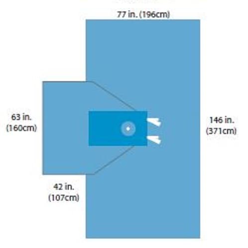 Cardinal Health™ HD Hand Drape - A59428