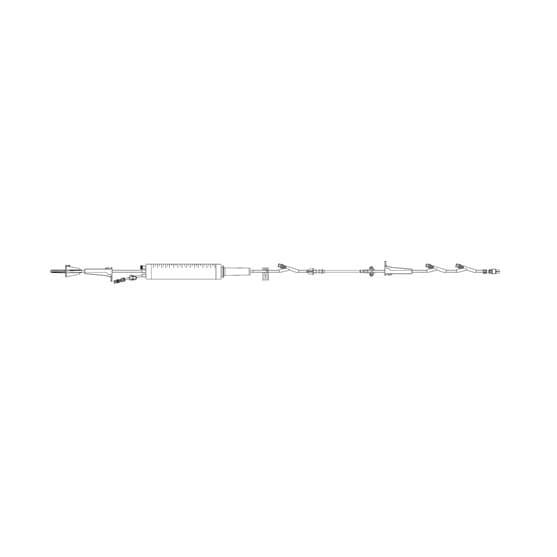 Infusion Set, 21mL Priming Volume, for the Alaris Pump module, L130"