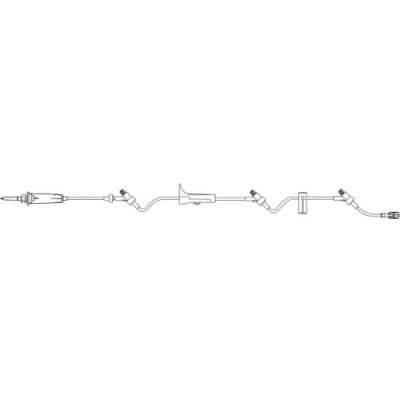 IV Administration Set with Three CARESITE® Injection Site, 17mL, L88"