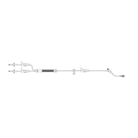 Gravity Blood Administration Set, with One CARESITE® Injection Site, 24.8mL, L112"