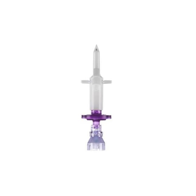 Dispensing Pin, Standard Spike, With Safsite® Valve and Luer Lock Connector