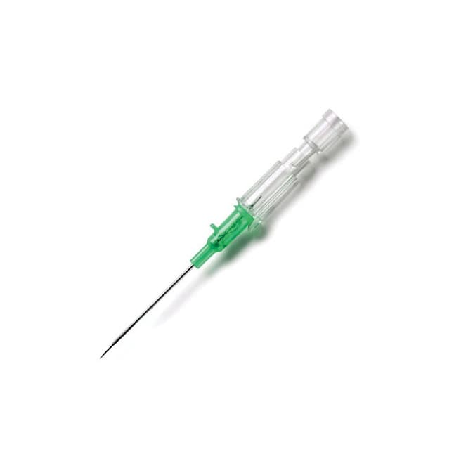Introcan Safety® IV Catheter, Straight, Teflon®, L1.25" OD 18GA