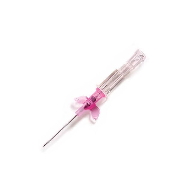 Introcan Safety® IV Catheter, Winged, Teflon®, L1.25" OD 20GA