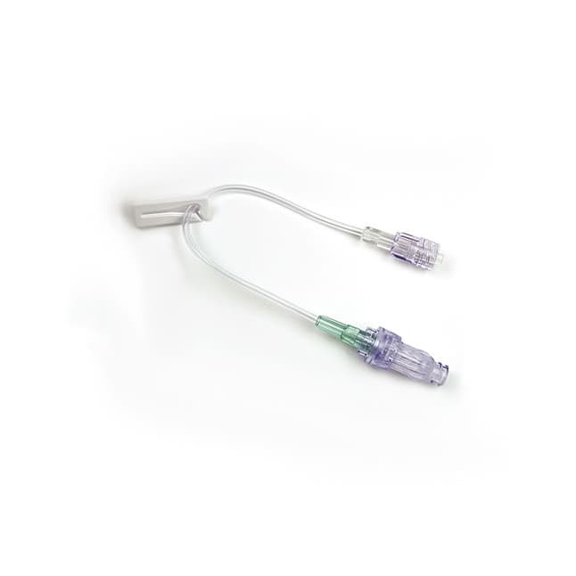 Extension Set, Small Bore, With CARESITE® Luer Access Device, 0.5mL, L8", ID 1.3mm