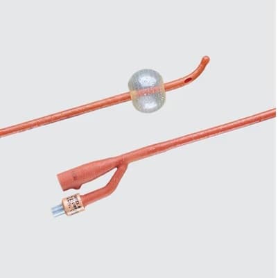 Bardex® Infection Control Foley Catheter, 2-Way, OD 20Fr, 5cc Balloon