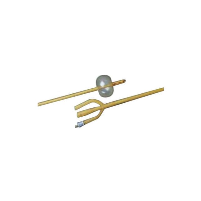 Lubricath™ Foley Catheter, Latex, 3-Way, 30cc, OD 18Fr