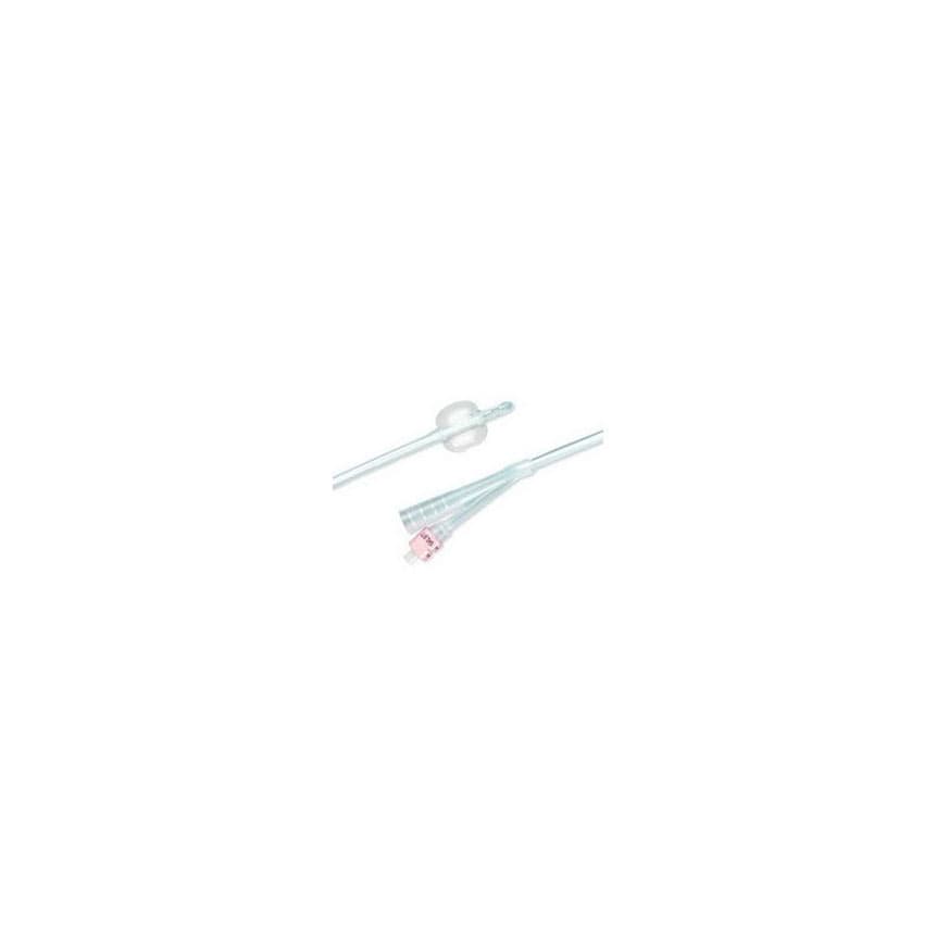 Foley Catheter, 2-Way, 30mL Balloon, 18Fr, Uncoated