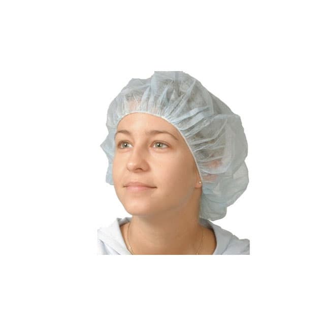 Bouffant Cap, OD 21" Blue