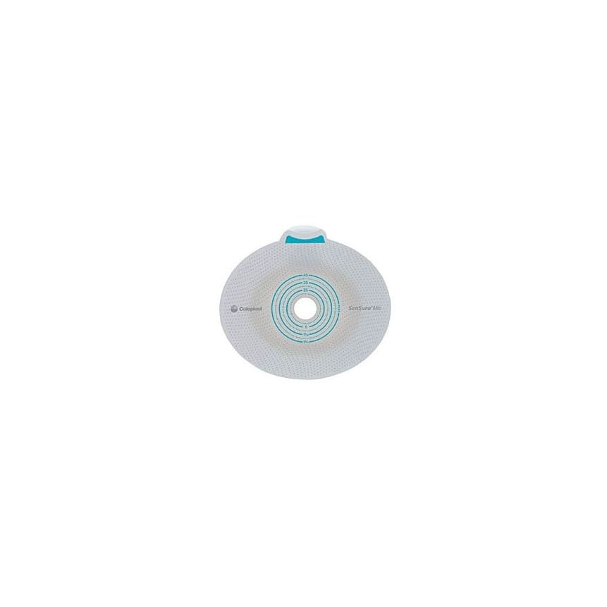 SenSura® Mio Flex Barrier, Two-Piece, Cut-to-fit, Flat, 10mm to 48mm Stoma, Standard Wear, Red Coupling