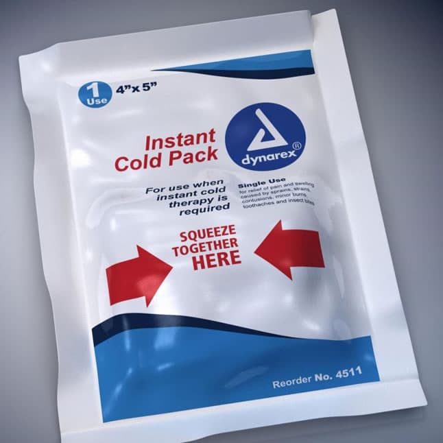Instant Cold Pack, 4" x 5"