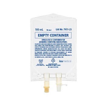 Empty IV Fluid Bag, 100ML