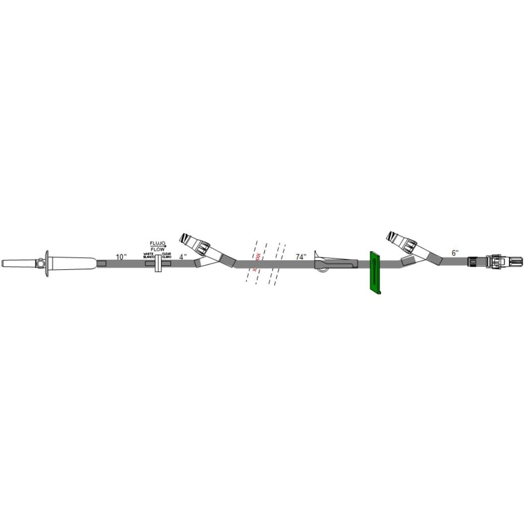 SET 100IN 12.8ML 15 DR LU CLR LF DEHP FREE CLAMP LL 50EA/CA