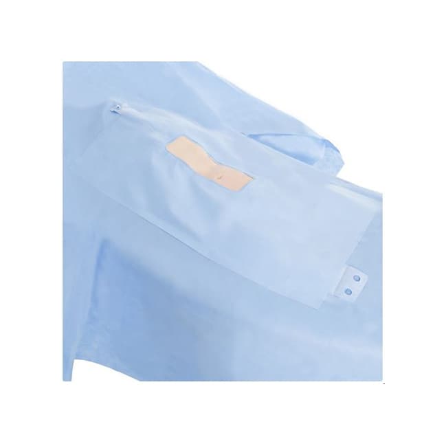 Laparotomy Drape, W100" x L124" Arm Board 72" Rectangular Fenestration 4" x 12"