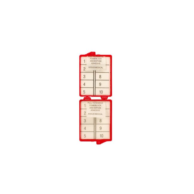 Needle Counter, Foam Block Adhesive, 10 Count, Red