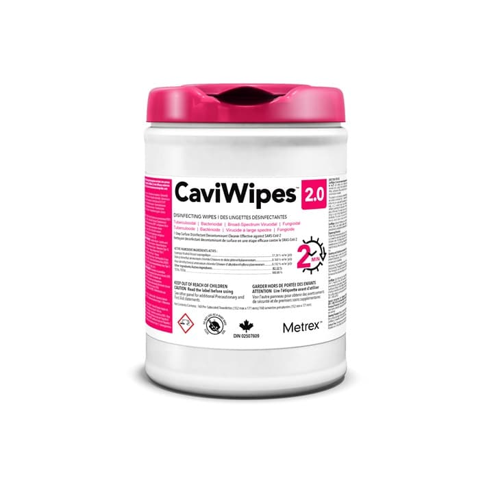 CaviWipes™ 2.0 Surface Disinfectanting Wipe 6"X6.75"