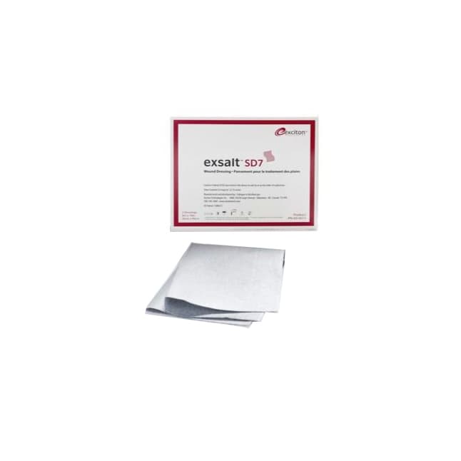 exsalt™ SD7 Wound Dressing, Antimicrobial, W2" x L2"