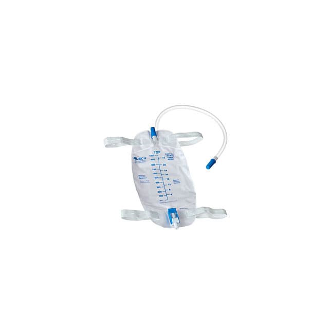 EasyTap™ Leg Bag, 500mL, with 18" PVC Extension Tubing