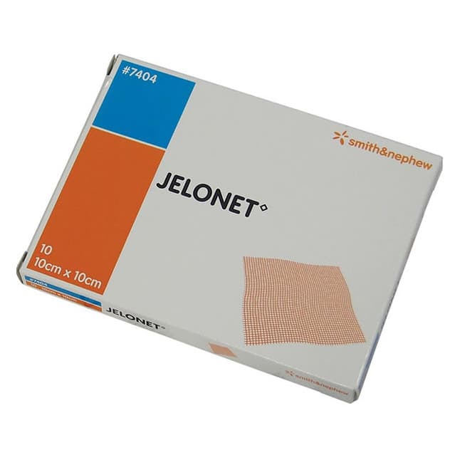 JELONET™ Paraffin Gauze Dressing, Tulle Gras, 10cm x 10cm