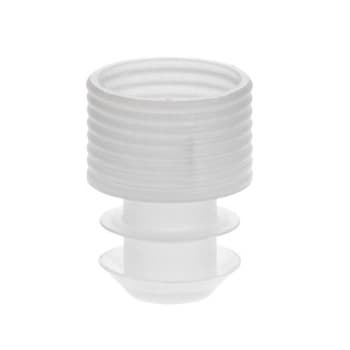 T404 Flange Plug Cap for 16mm Tube, Natural