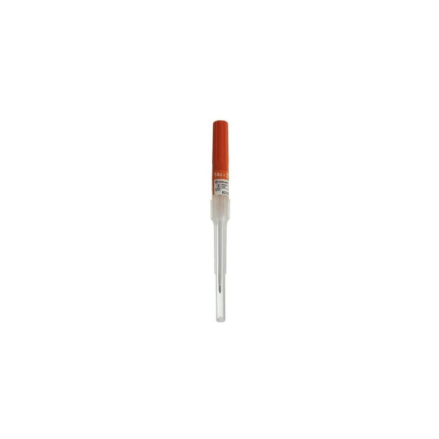 SURFLO® IV Catheter ETFE, L2" OD 14GA, Orange