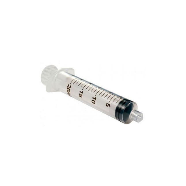 Hypodermic Syringe, Without Needle, 1cc Graduation, 20cc