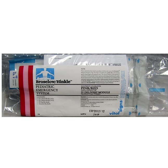 Broselow/Hinkle Procedural Module, Pink/Red