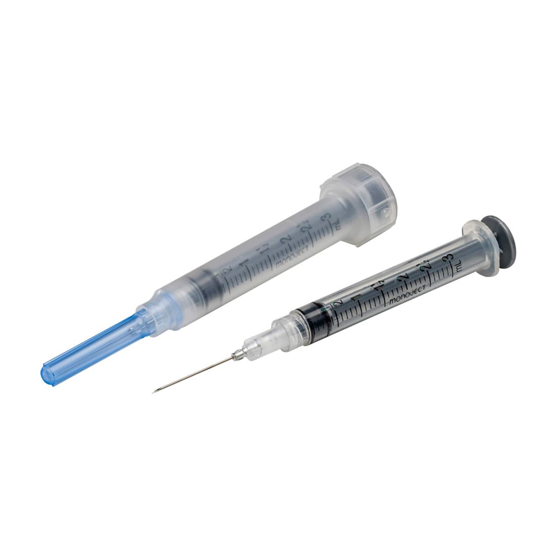 Monoject™ SoftPack Needles and Syringes 3 mL, 25 G x 5/8"