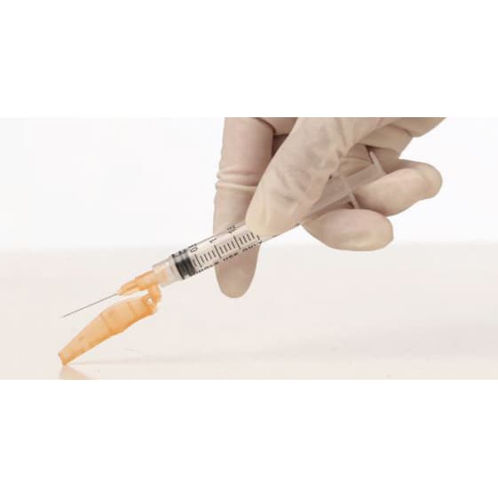Monoject™Hypodermic Safety Needle 25G x 1", Orange