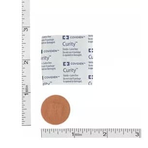 Curity™ Fabric Adhesive Bandage, Sterile, Spot, 7/8"