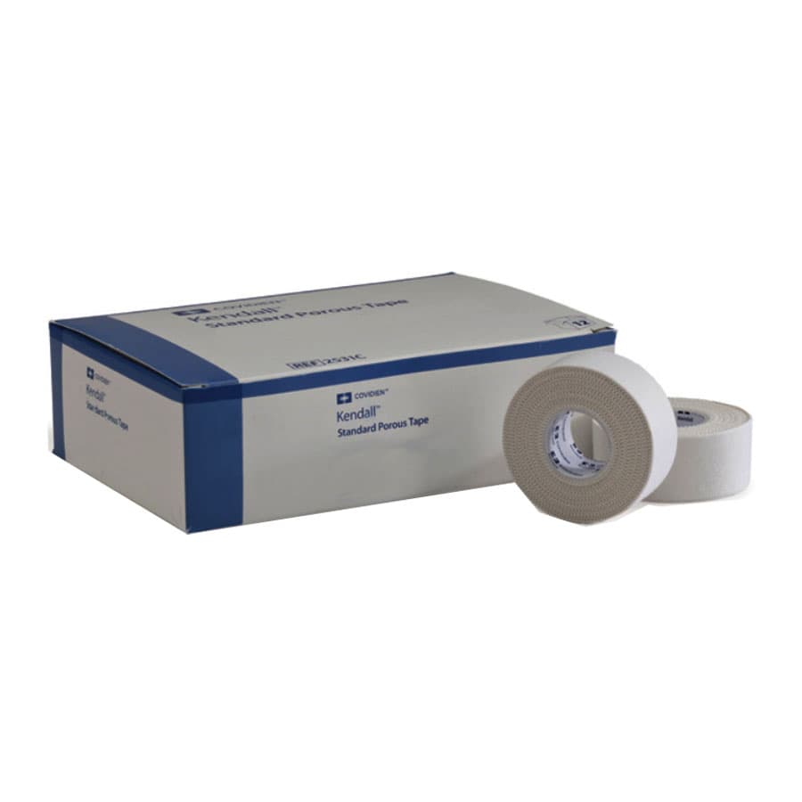 Kendall™ Standard Porous Tape, White, 3IN x 10YD