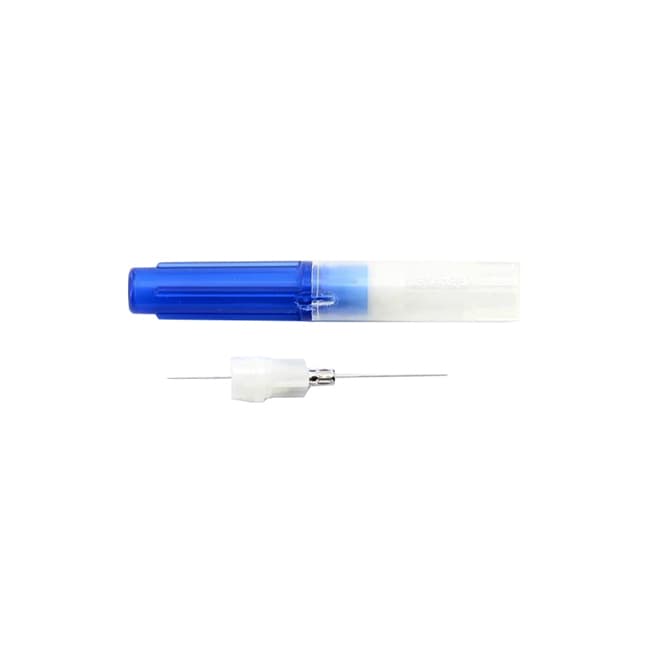 Monoject™ Dental Needle, 400 Plastic Hub, Short, OD 30GA, L3/4" Blue